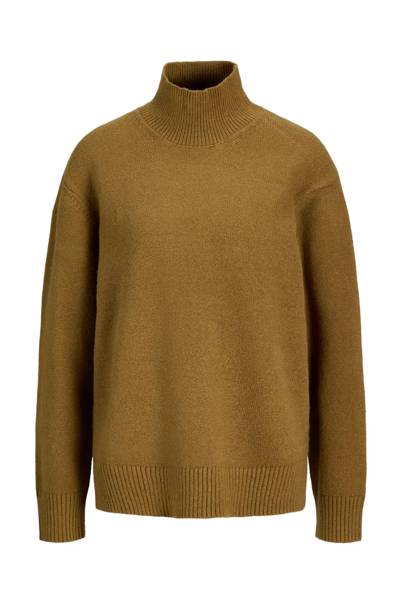 Jjxx - Jxcharlie High Neck Knit - 5057147 Nutria