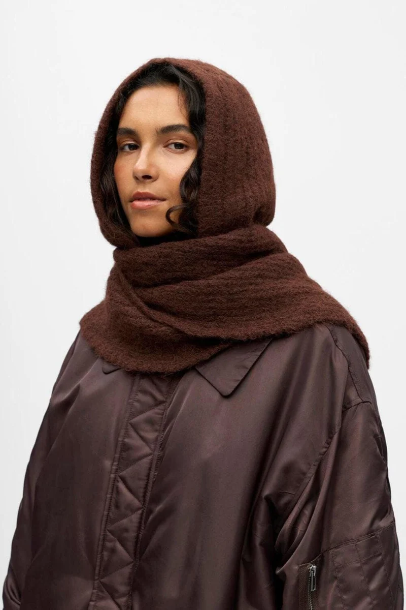 Object - Objmilu Scarf Knit Balaclava - 4915497 Java