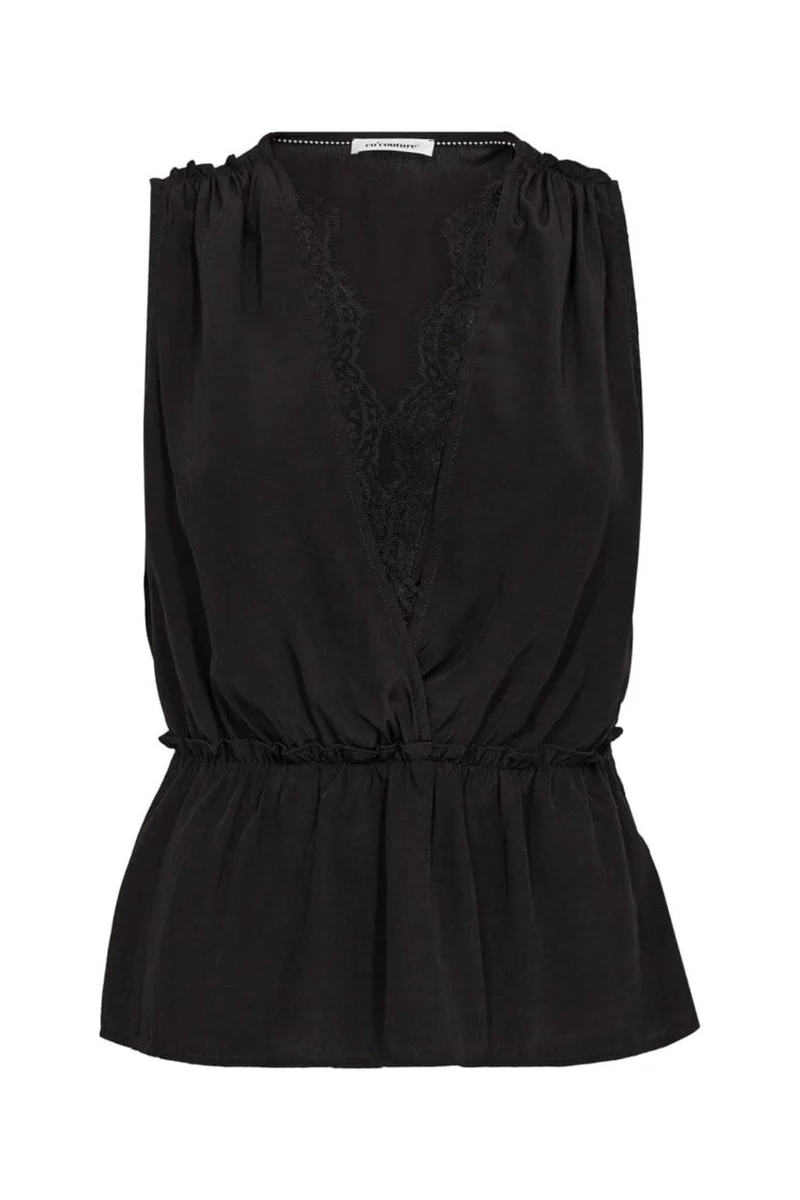 Co´Couture - Sunnycc Lace Top 45128 - 96 - Black