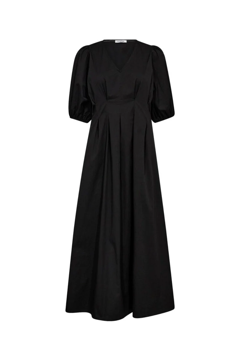 Co´Couture - Poppycc Pleat Dress 36464 - 96 - Black