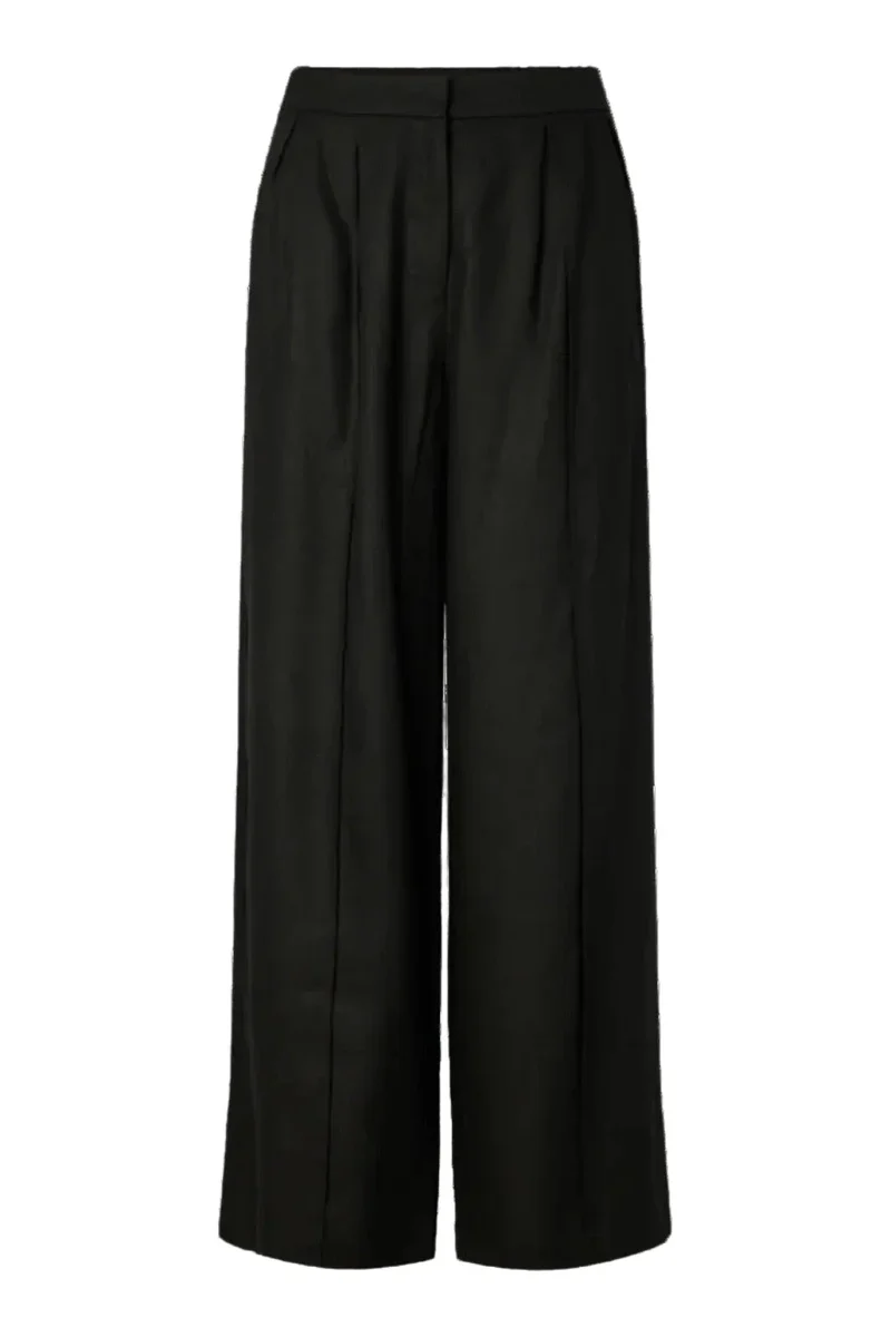 Pieces - Pcmajse Wide Pants Pp - 5040800 Black