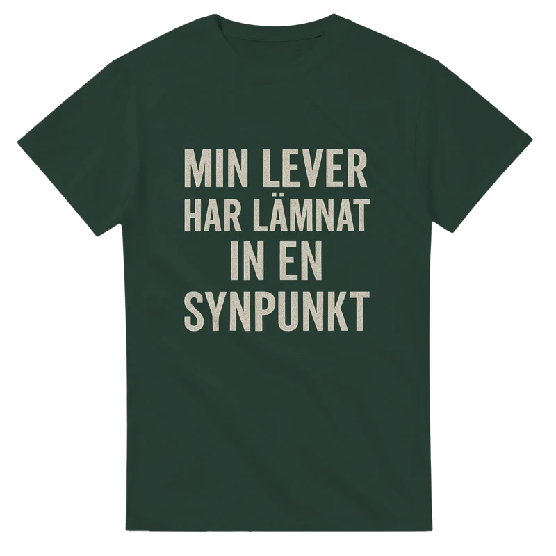T-shirt Original – Min lever har lämnat in en synpunkt