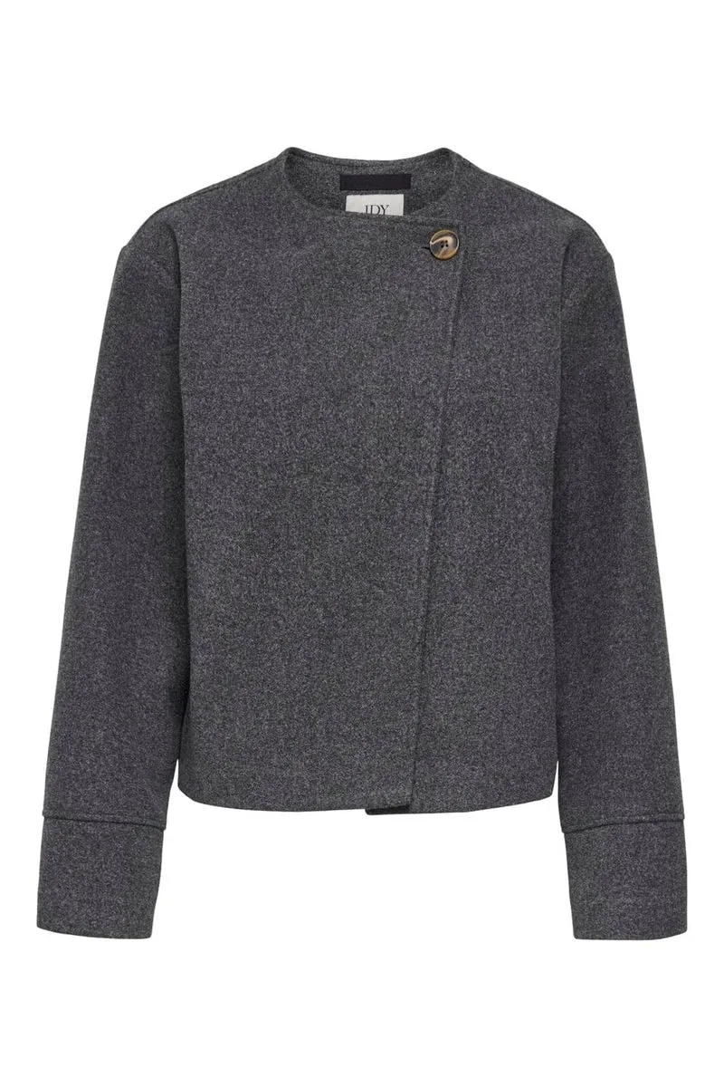 JDY - Jdyrubin Life One Button Jacket Sij - 5030032 Black Melange