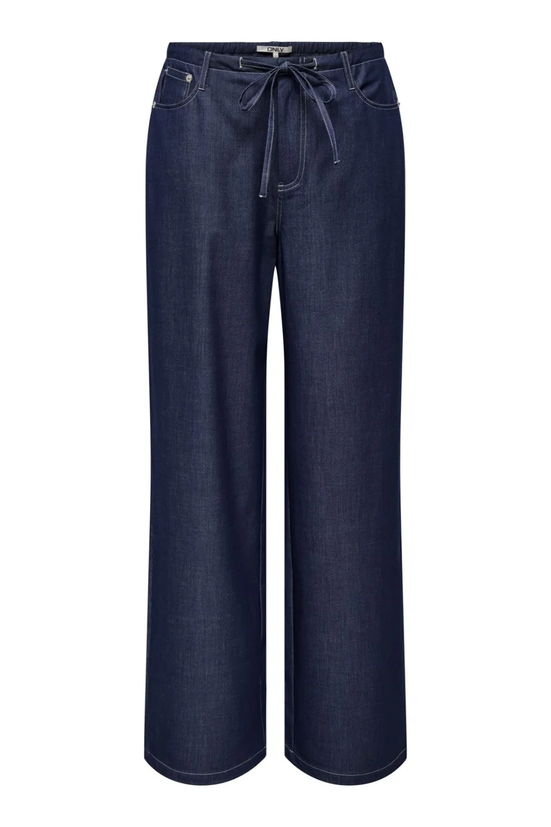 Only - Onljina Wide Stitch Pant Cc - 4787468 Naval Academy W. Contrast Stitch