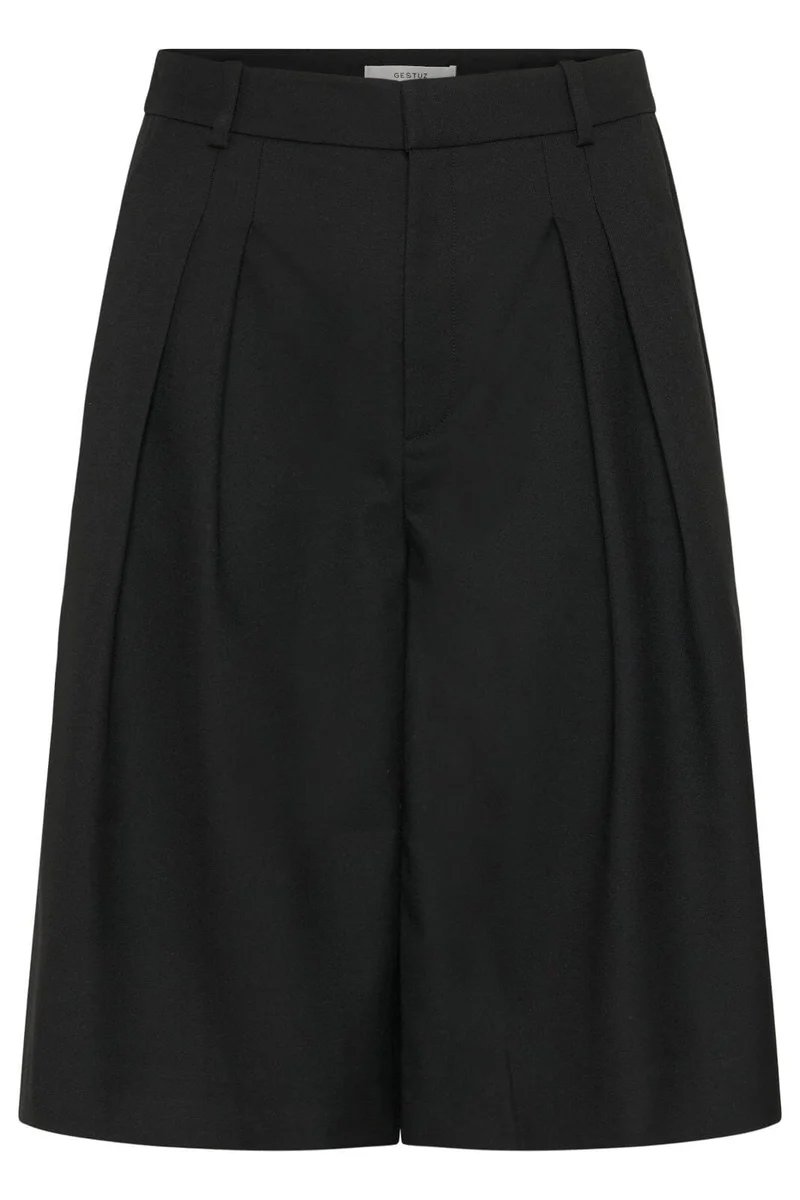 Gestuz - Gzpaula Wide Shorts 10911267 - 100017 - Black