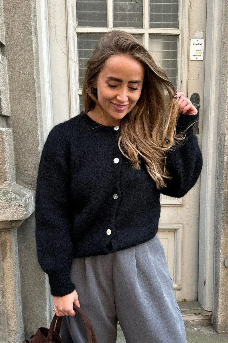 BYIC - Idaic Cardigan - black Black