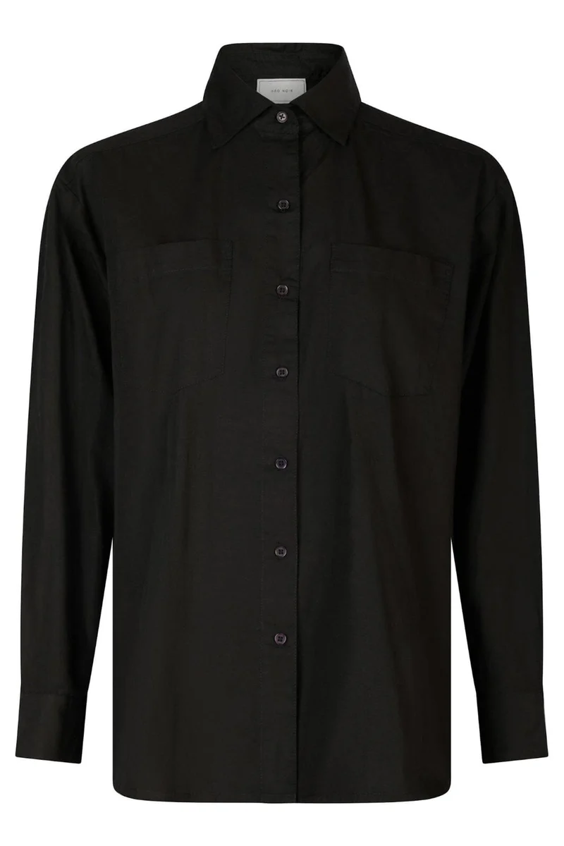 Neo Noir - Dalma C Poplin Shirt 164332 - Black