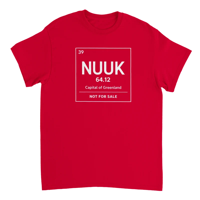 T-shirt - NUUK - Not for Sale