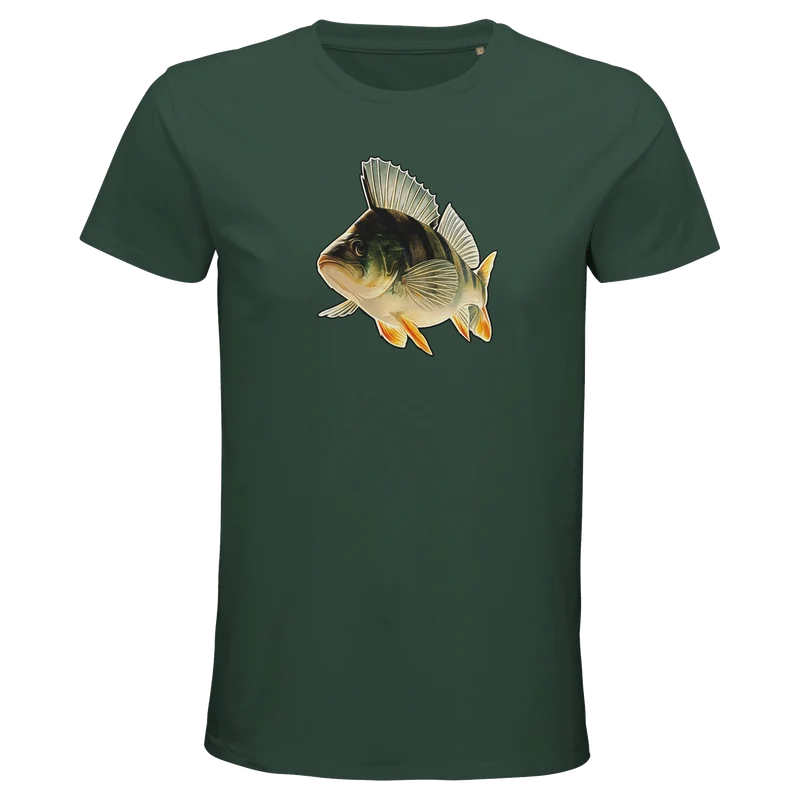 Premium T-shirt - Abborre | Ekologisk Figursydd Herr