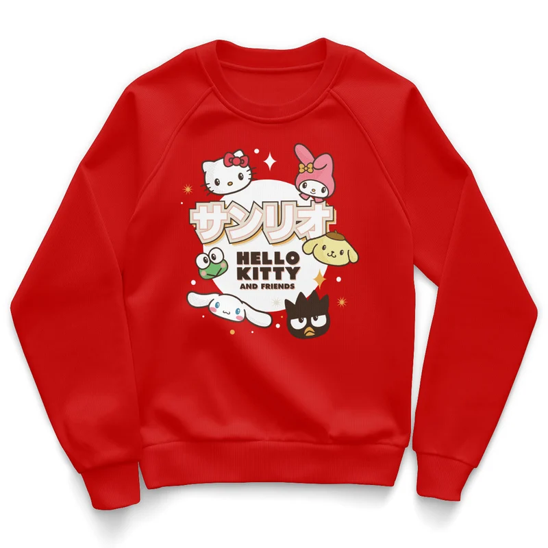 Hello Kitty and Friends Japanese Kids Sweatshirt