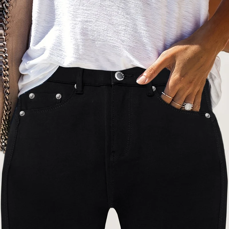 Sofia - Högmidjade Stretchjeans