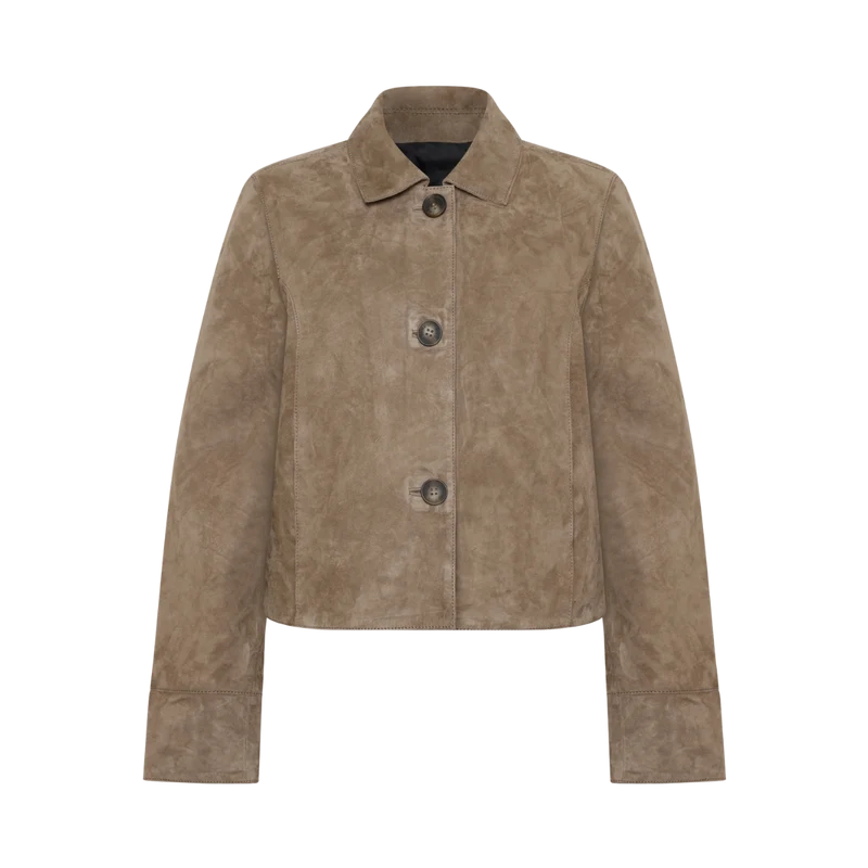 Thea Jacket - Mocha Cream