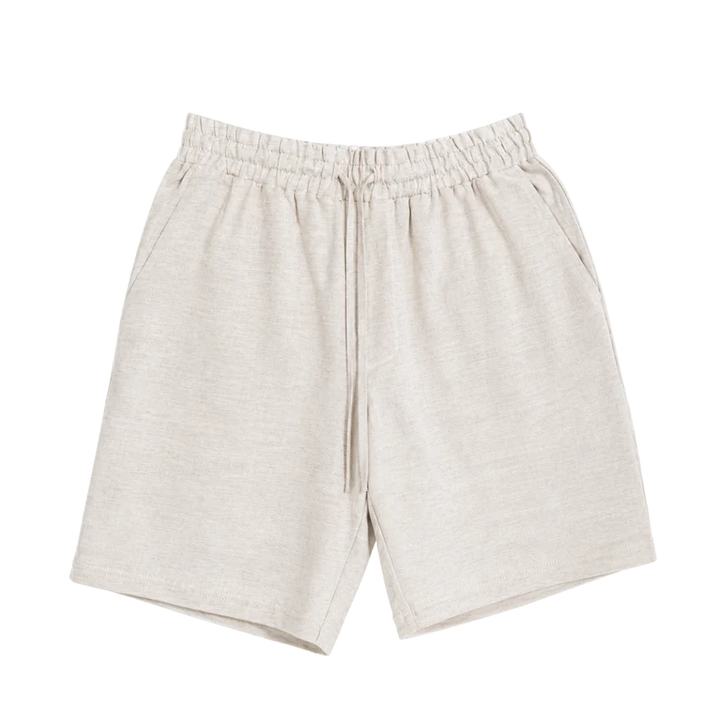 Elviro Linen Shorts - Ecru