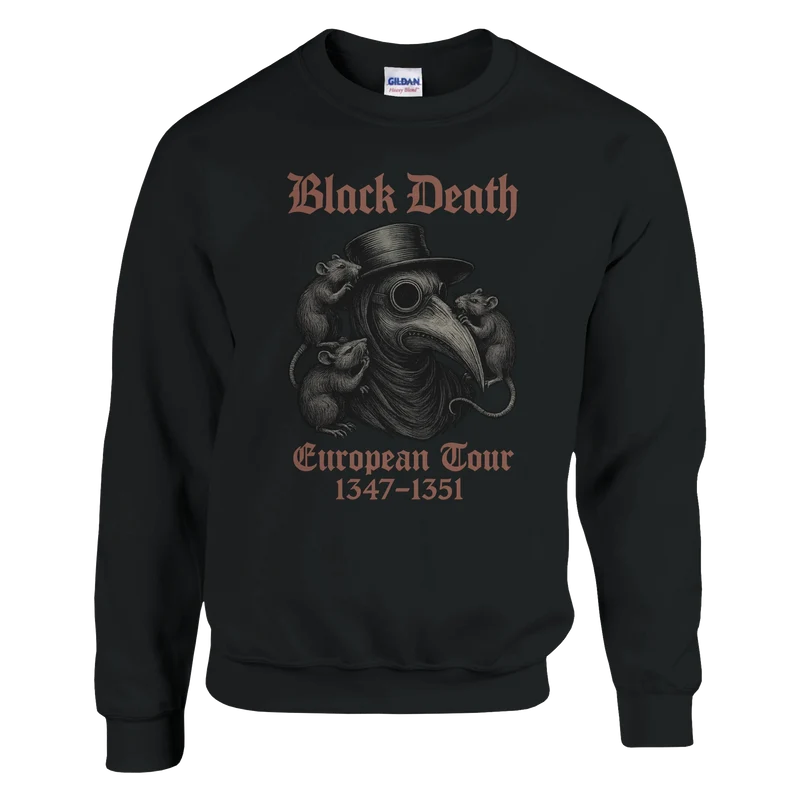 Sweatshirt - Black Death – European Tour 1347–1351