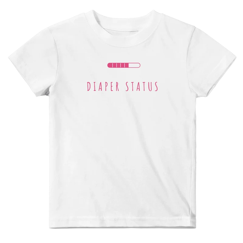 T-shirt Baby - Diaper Status