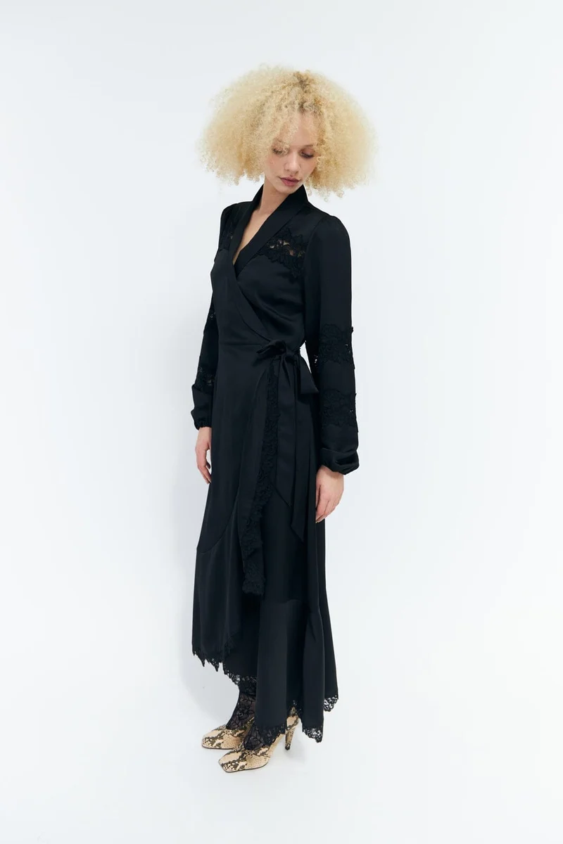 Cras - Laralil Dress C767 - 9999 - Black