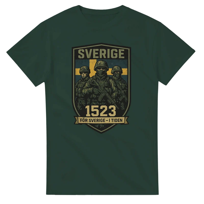 T-shirt - För Sverige - i tiden 1523