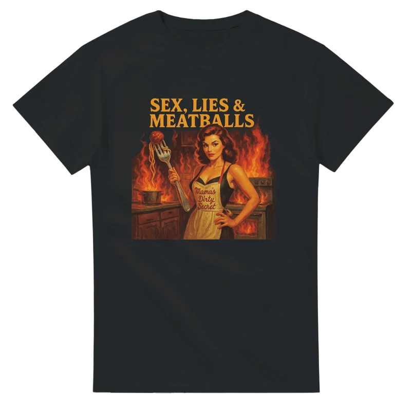 T-shirt Original - Sex, Lies & Meatballs