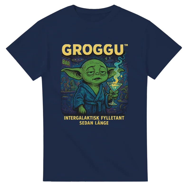 T-shirt Original – GROGGU™ Intergalaktisk Fylletant