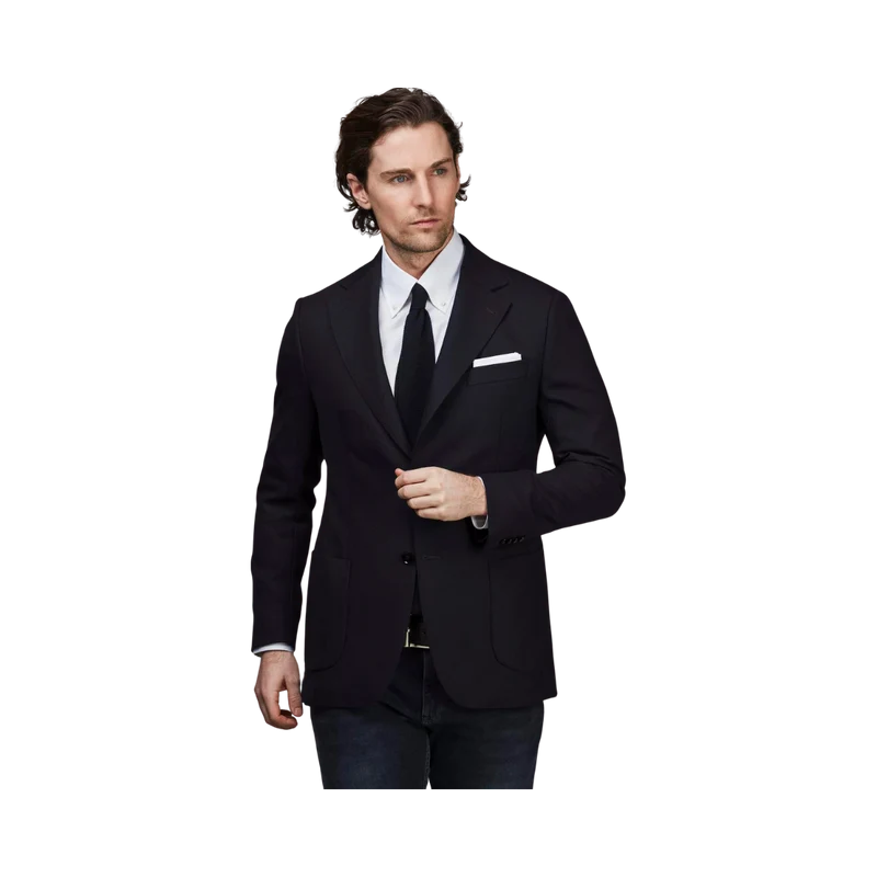 Comfort Stretch Blazer - 49 Navy