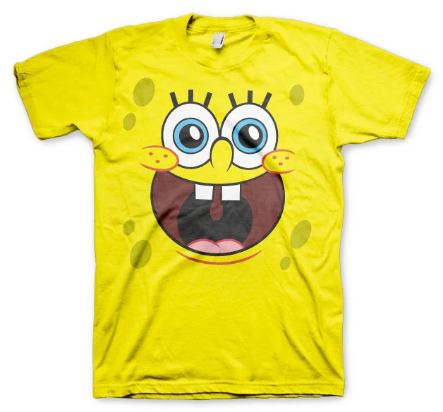 Sponge Happy Face T-Shirt