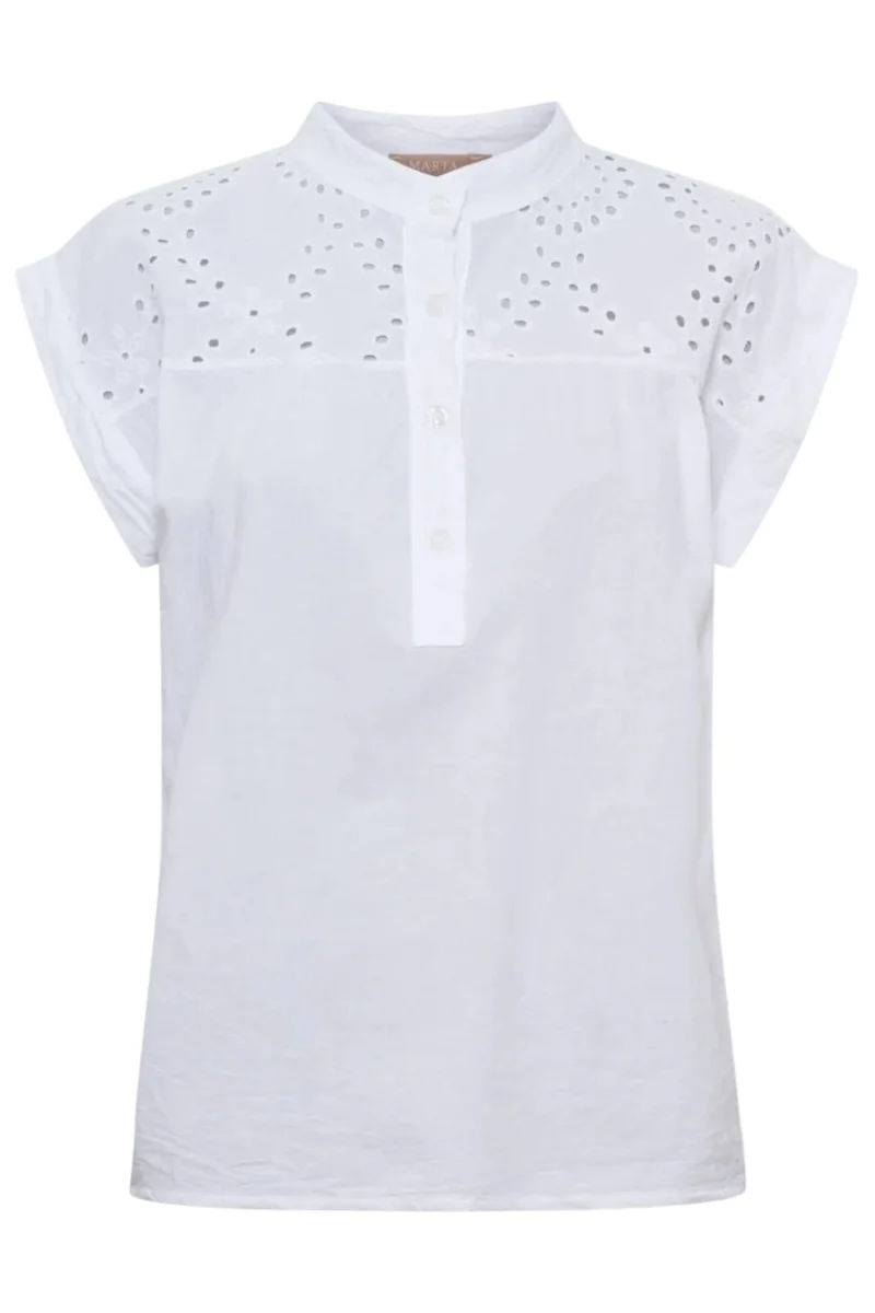 Marta Du Chateau - Mdcrebekka Shirt 8380 - White