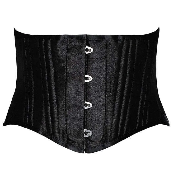 Gothic Pure Color Underbust-korsetter för kvinnor