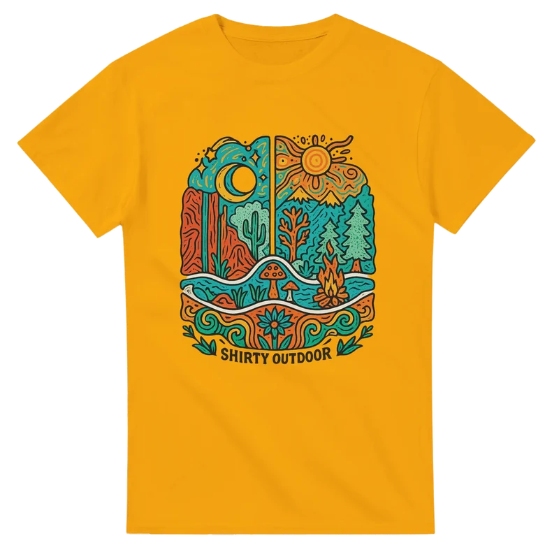 T-shirt Original – Shirty Outdoor: Day & Night Trip