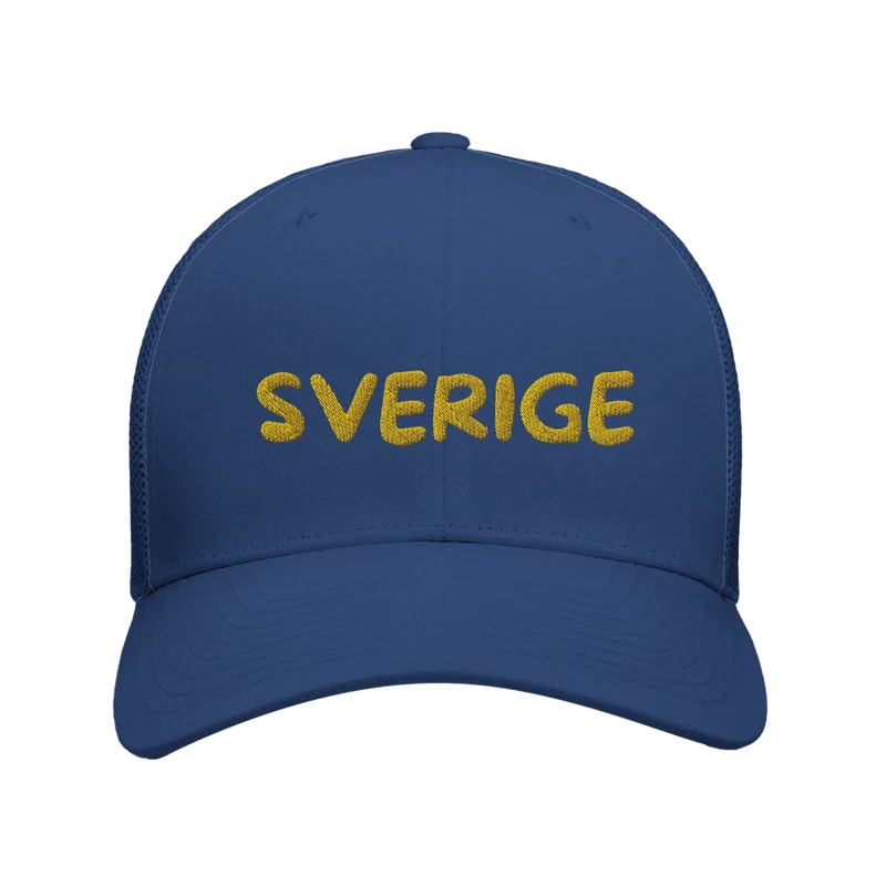 Retro Trucker Cap - Sverige