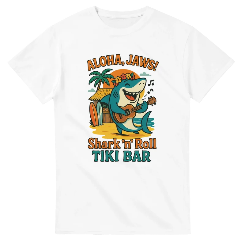 T-shirt Original – Aloha, Jaws!