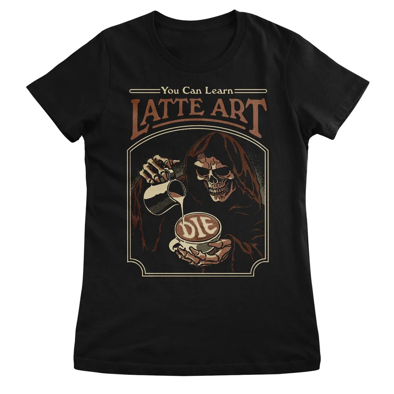 Steven Rhodes - Latte Art Girly Tee