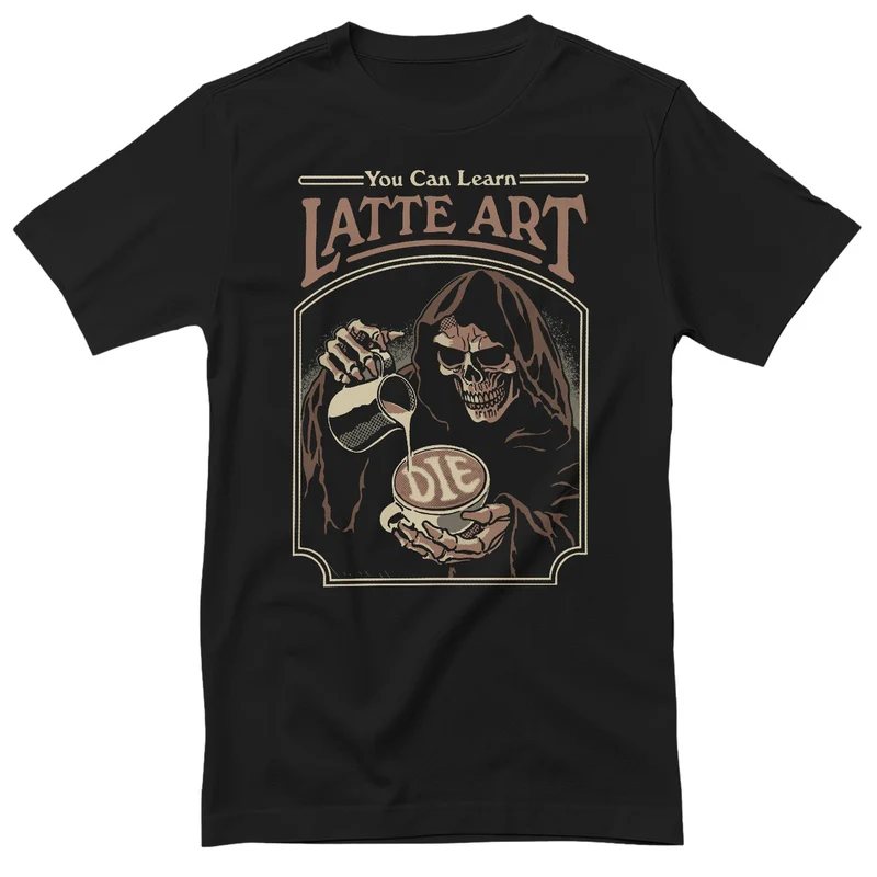 Steven Rhodes - Latte Art T-Shirt