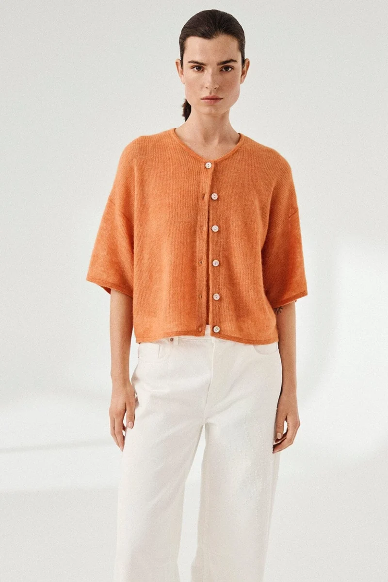 MSCH Copenhagen - Mschaurelia 2/4 Cardigan 19772 - Caramel