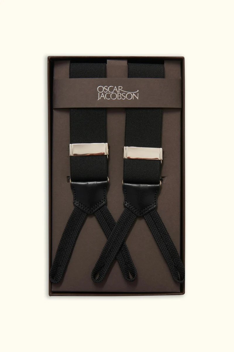 OSCAR JACOBSON Braces - Black