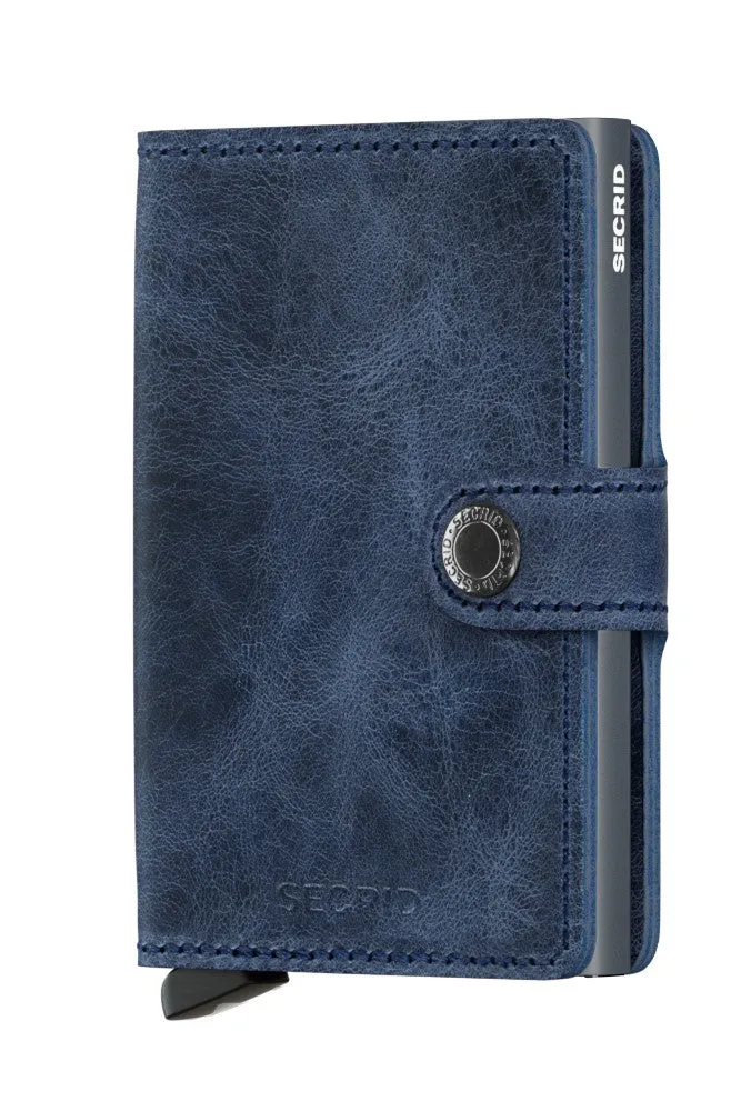 SECRID Miniwallet Vintage - Blue