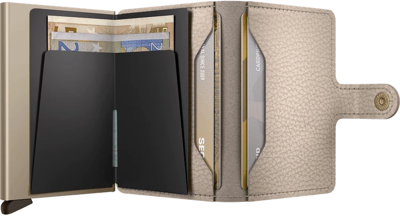 SECRID Miniwallet Pebble - Latte