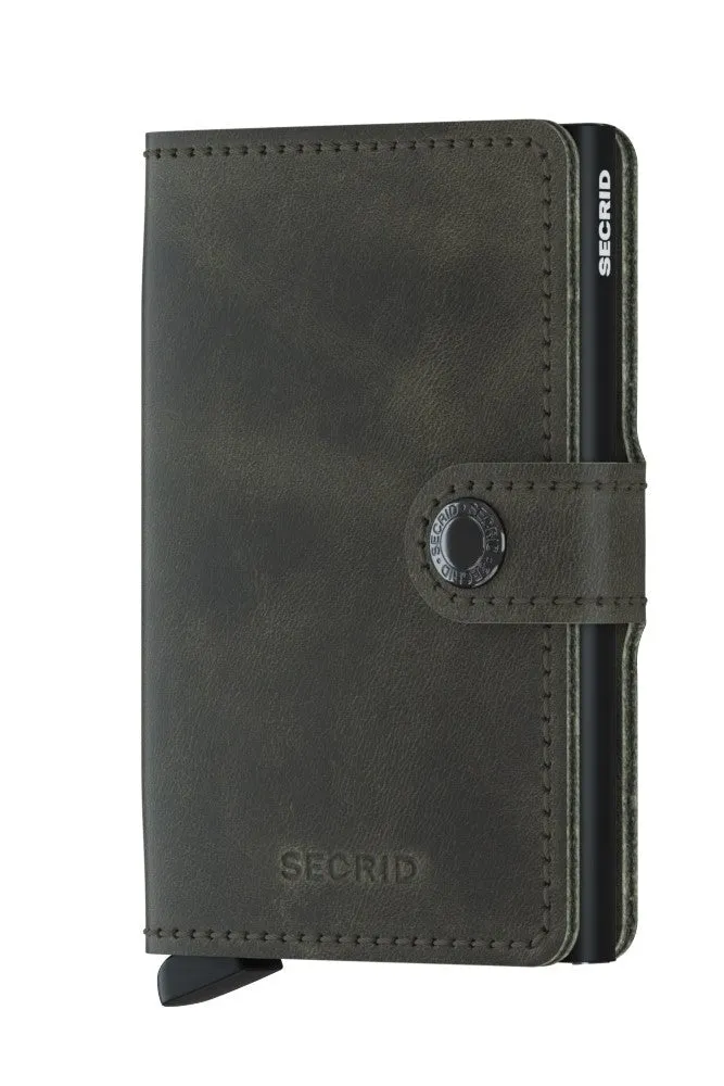 SECRID Miniwallet Vintage - Olive-Black
