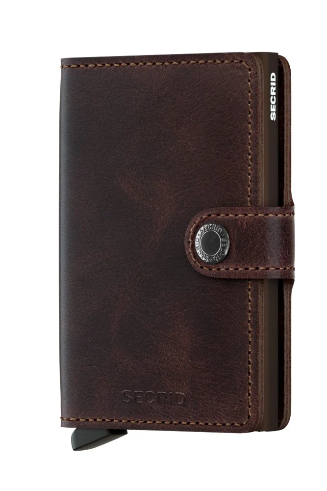 SECRID Miniwallet Vintage - Chocolate