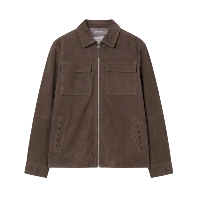 Weston Buffalo Suede - 300 Dark Brown