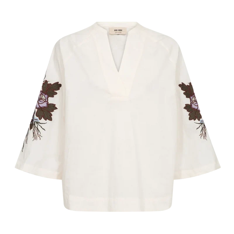 MMAleysa Popli Blouse - Ecru