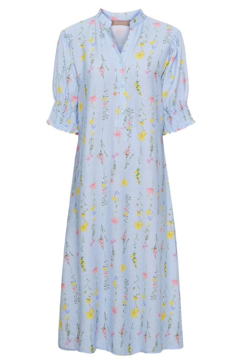 Marta Du Chateau - Mdclauren Dress 8238 - Celeste1220Tpu