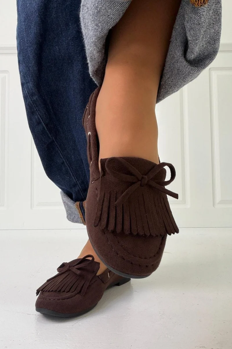 Bloom - Crocus Loafers - Dark Maroon