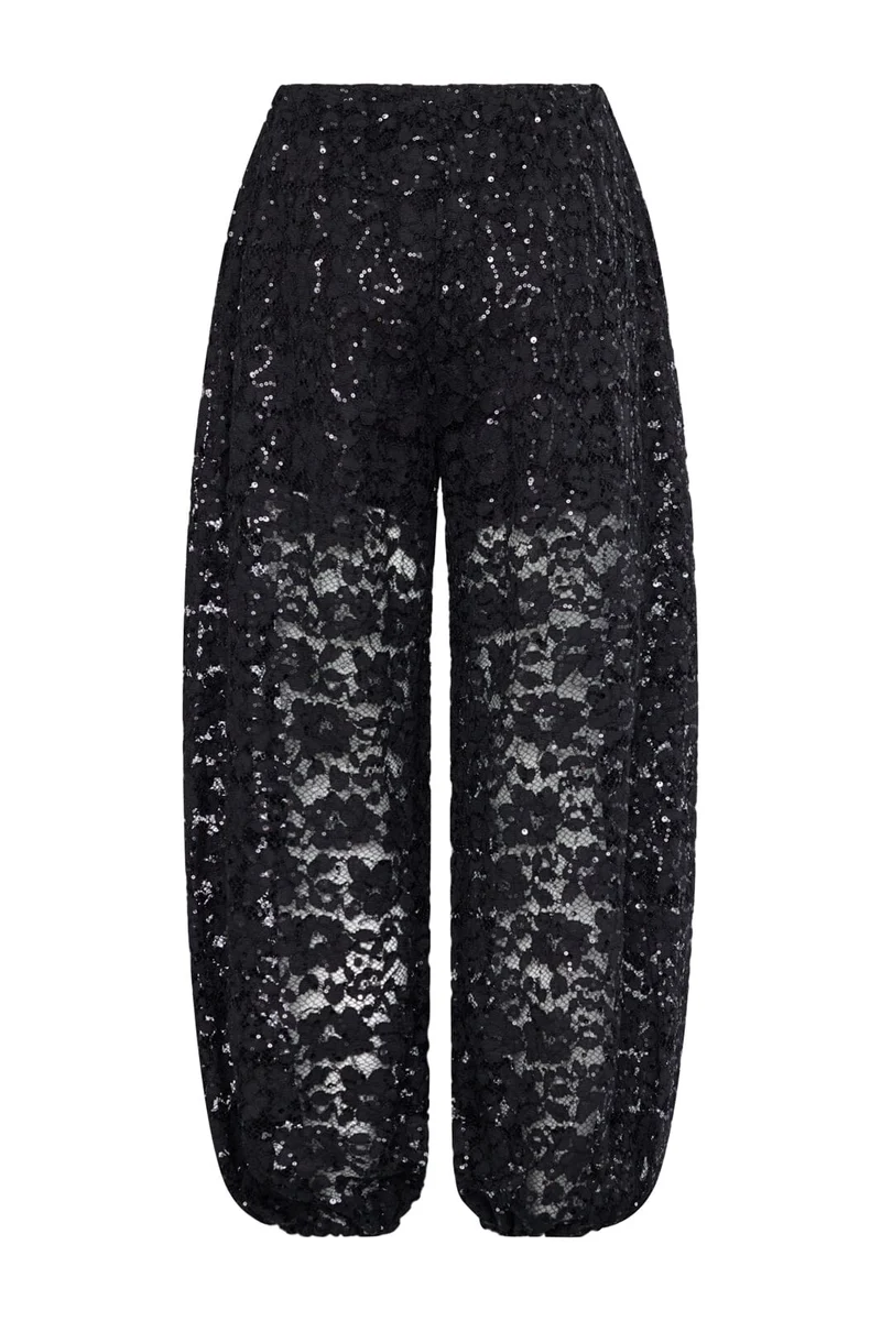 Love & Divine - Love1525-1 20237 - 001 - Black Lace Sequins