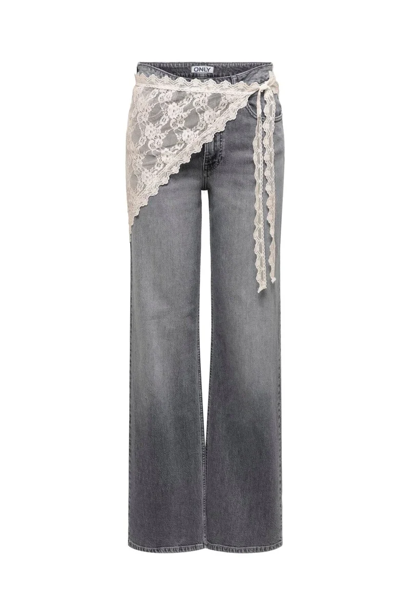 Only - Onlsof Lace Scarf - 5183489 Antique White
