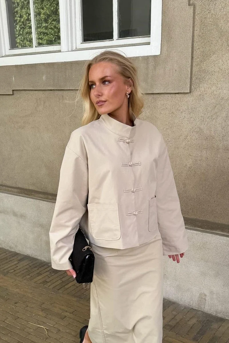 BYIC - Evaic Jacket A25247 - Beige