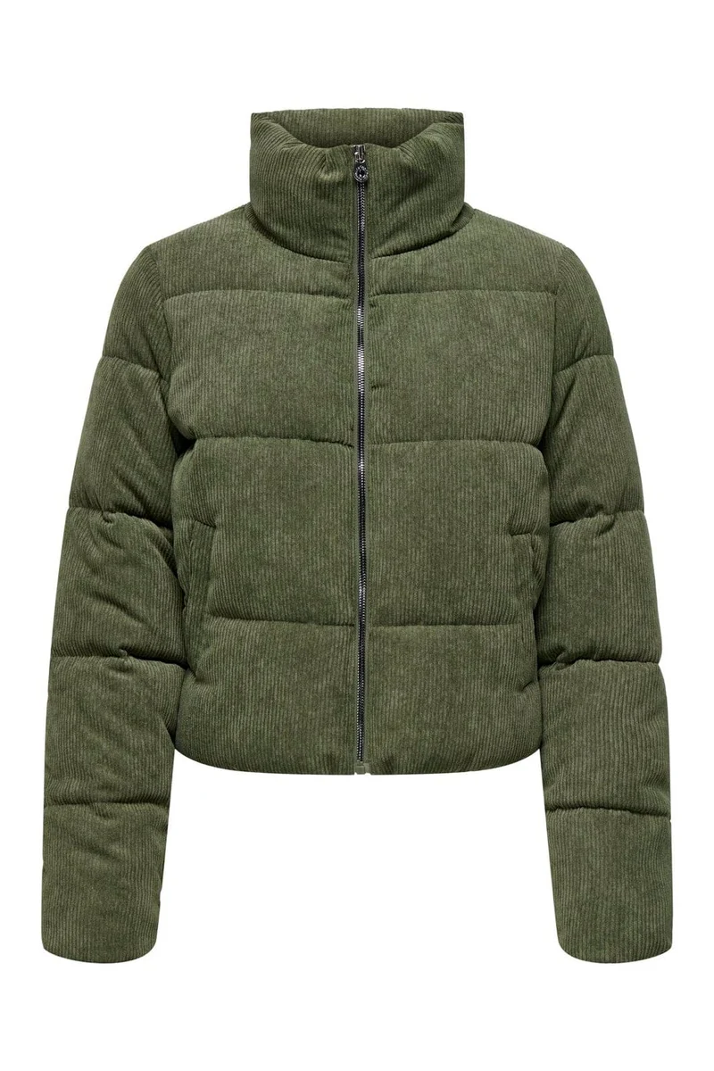 Only - Onlnewdolly Corduroy Puffer - 4327360 Kalamata Big Corduroy Pattern