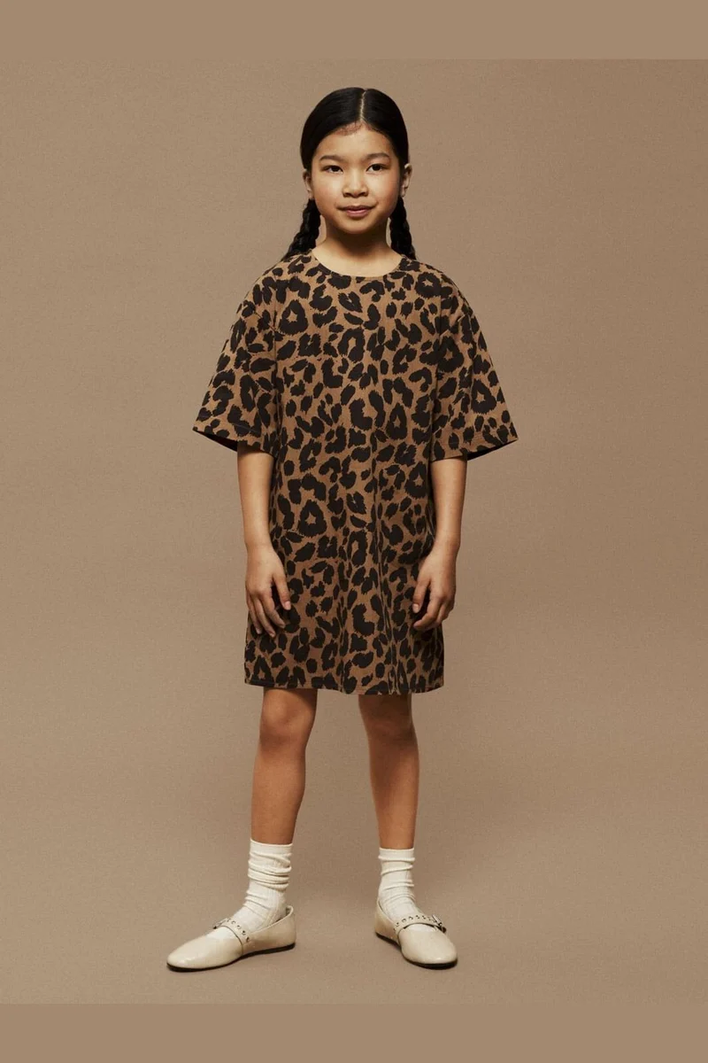 Name It - Nkfbelate Ss Dress - 4930418 Toasted Coconut Seal Brown