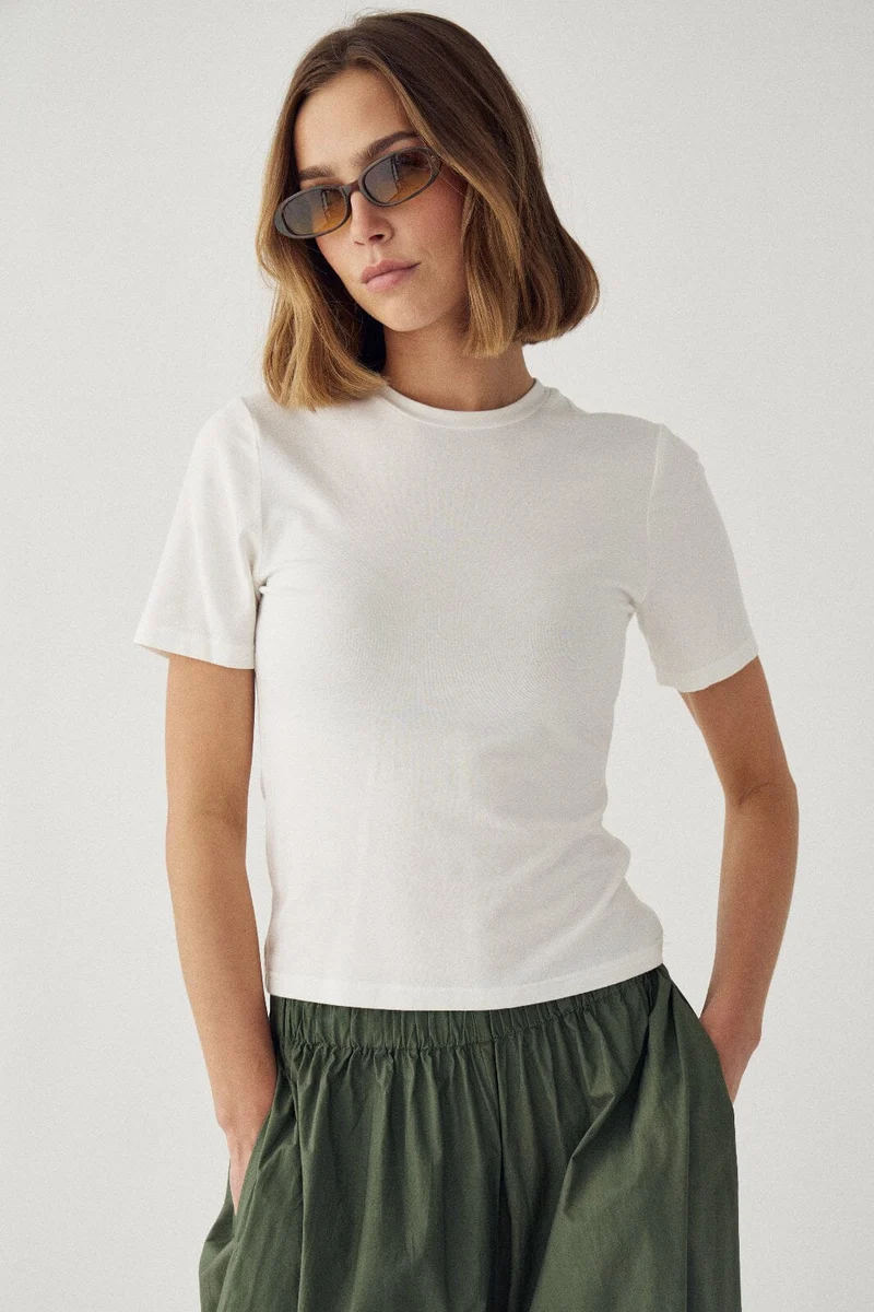 Noella - N-Julia T-Shirt 14500003 - 028 - White