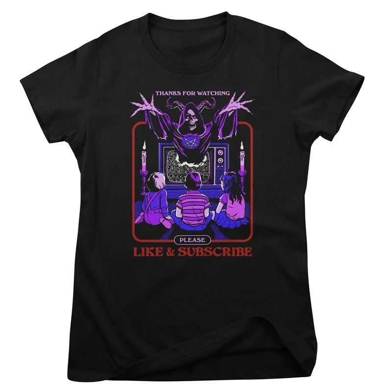 Please Like & Subscribe Girly Tee