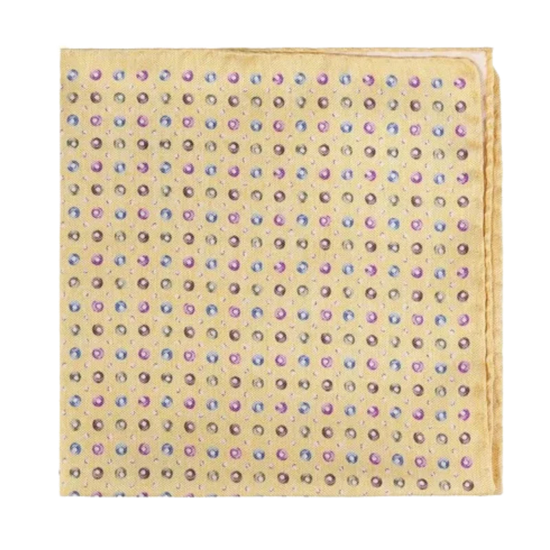 Pocket Square - Yellow Melange